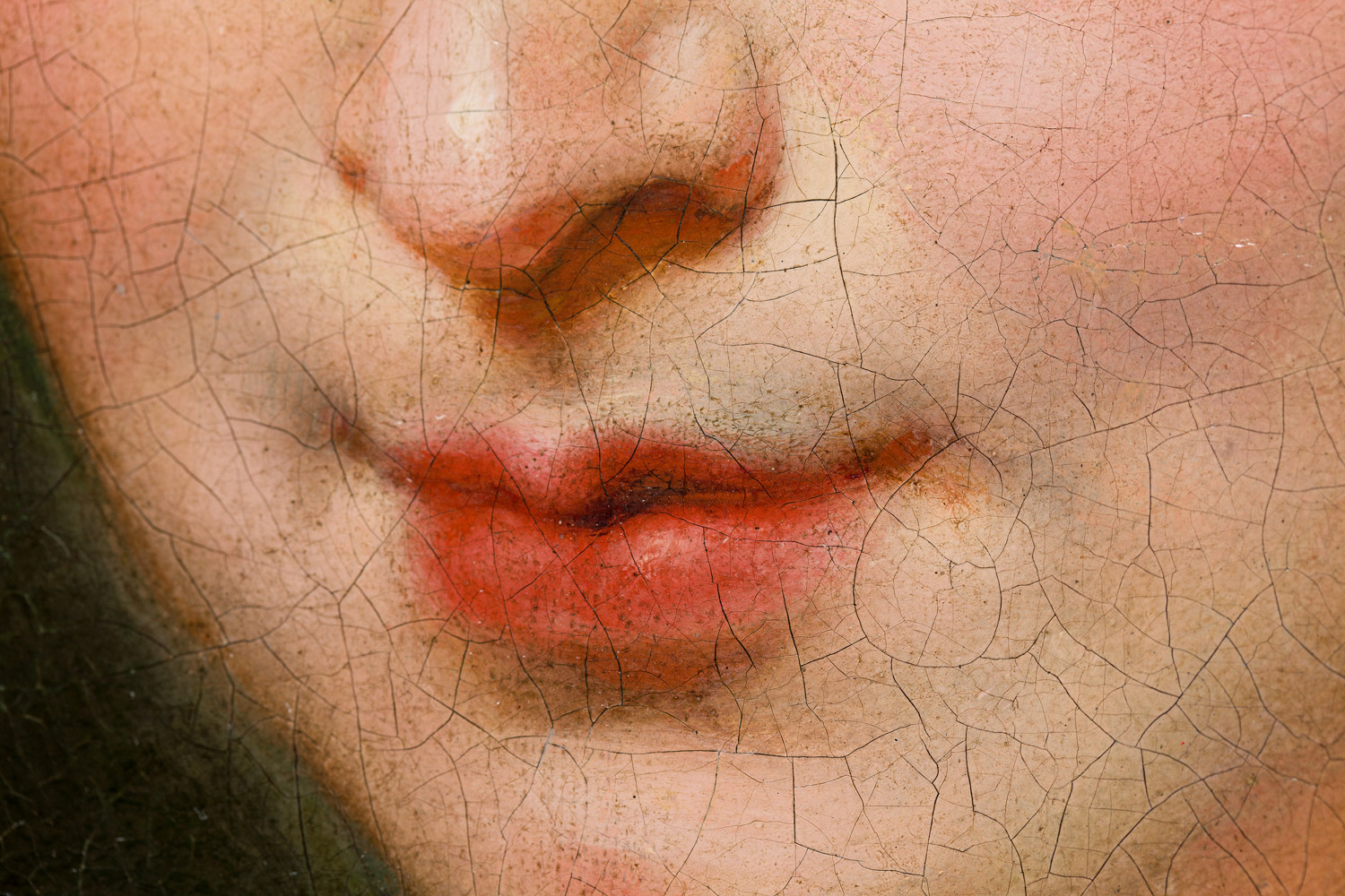 Detail Portrait of the lady Rubens